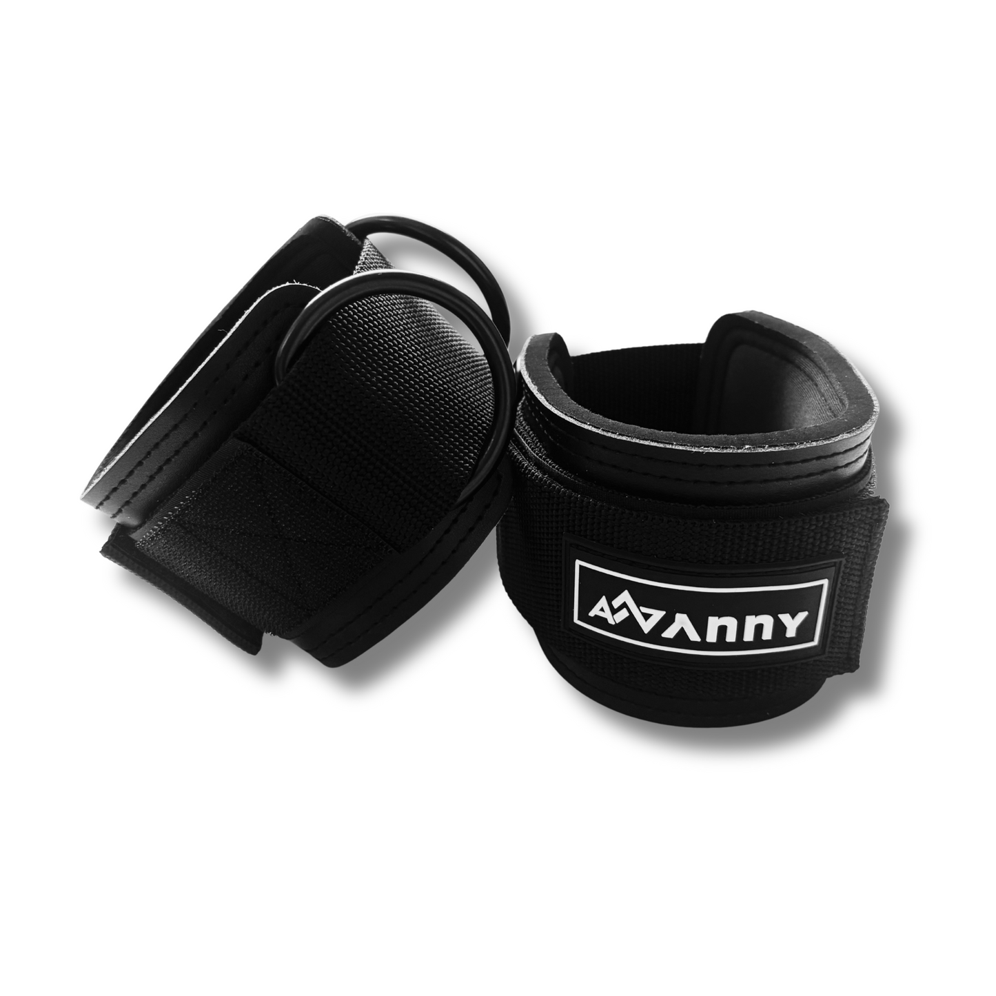 Ankles Straps black and silver