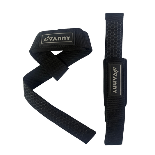 Lifting Straps black and silver